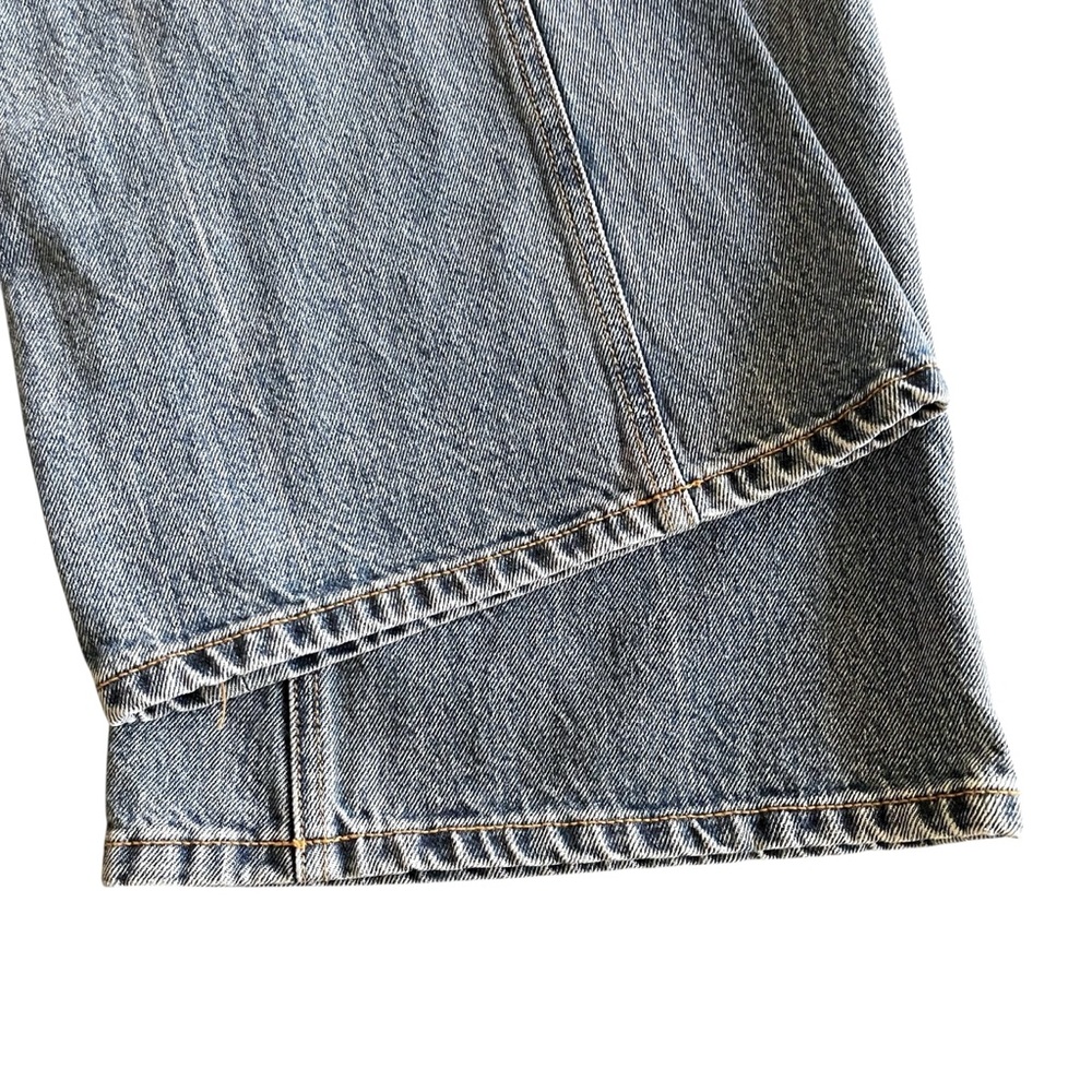 The GREAT. Faded Blue The Kick Bell Jeans Flare Denim Jeans (28x28) - Picture 8 of 15